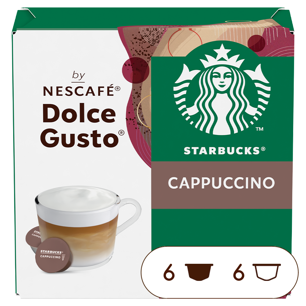 Capsule STARBUCKS® Cappuccino | NESCAFÉ® Dolce Gusto®
