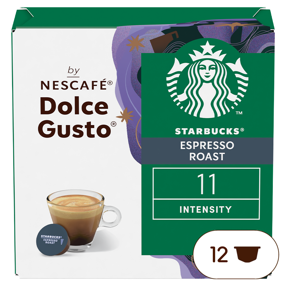 Capsule STARBUCKS® Espresso Roast| NESCAFÉ® Dolce Gusto®