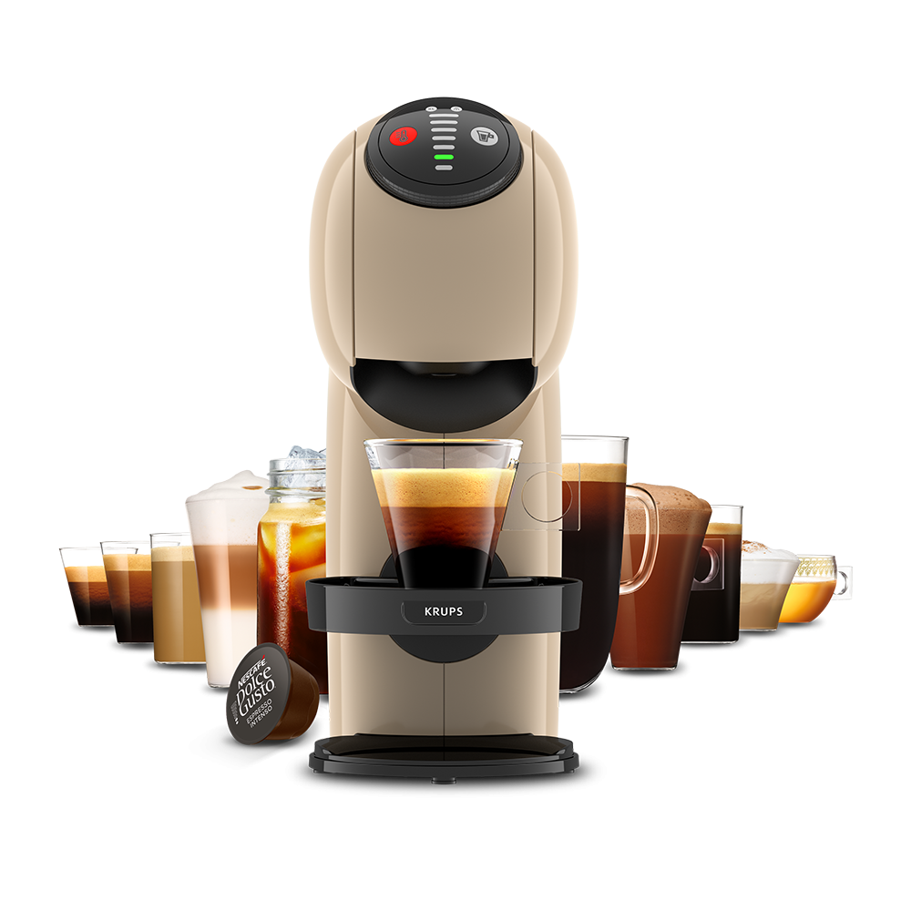 Nescafe Dolce Gusto Genio S 本体 Genio S Kaffeekapselmaschine Taupe I NESCAFÉ® Dolce Gusto®