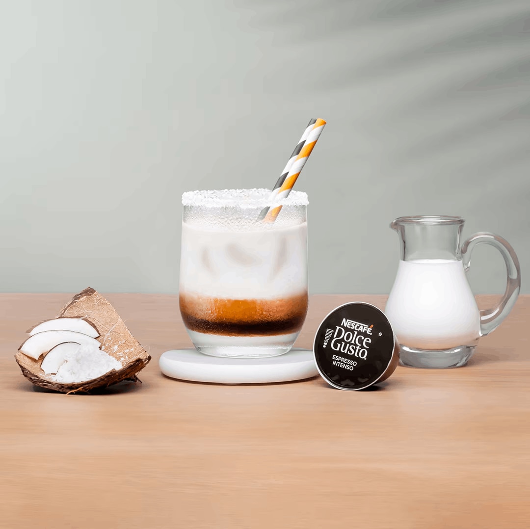 iced coconut espresso